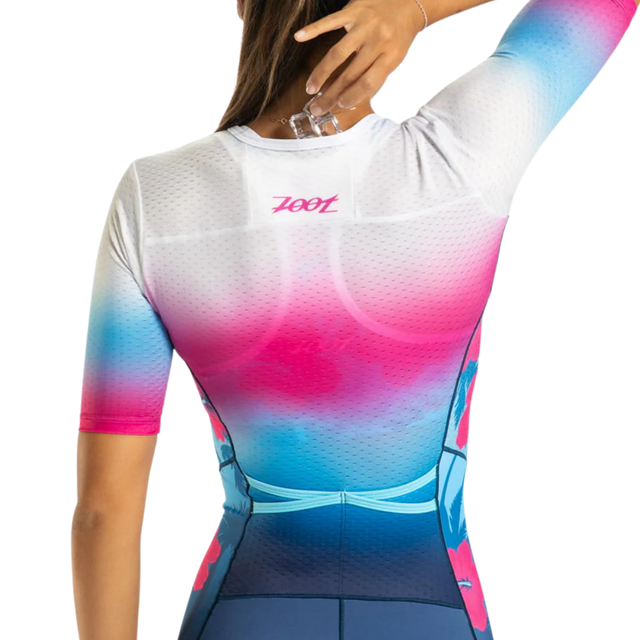 Zoot - Womens Ltd Tri Aero FZ Racesuit - Paradise