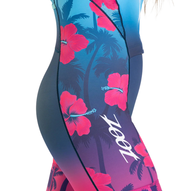 Zoot - Womens Ltd Tri Aero FZ Racesuit - Paradise