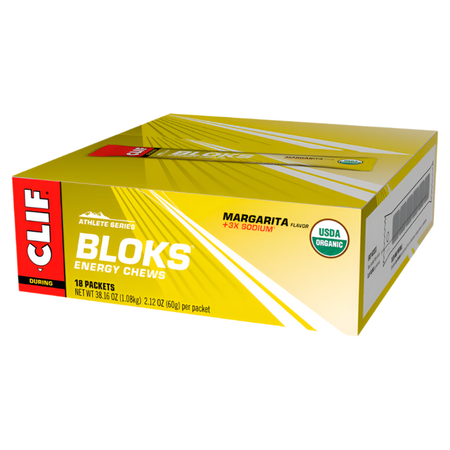 Clif Bar - Clif Bloks Energy Chews - Margarita Box of 18