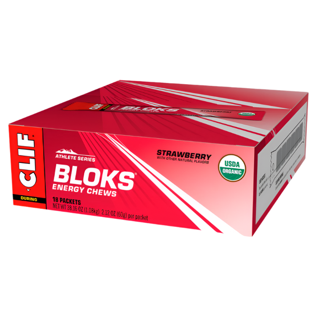 Clif Bar - Clif Bloks Energy Chews - Strawberry