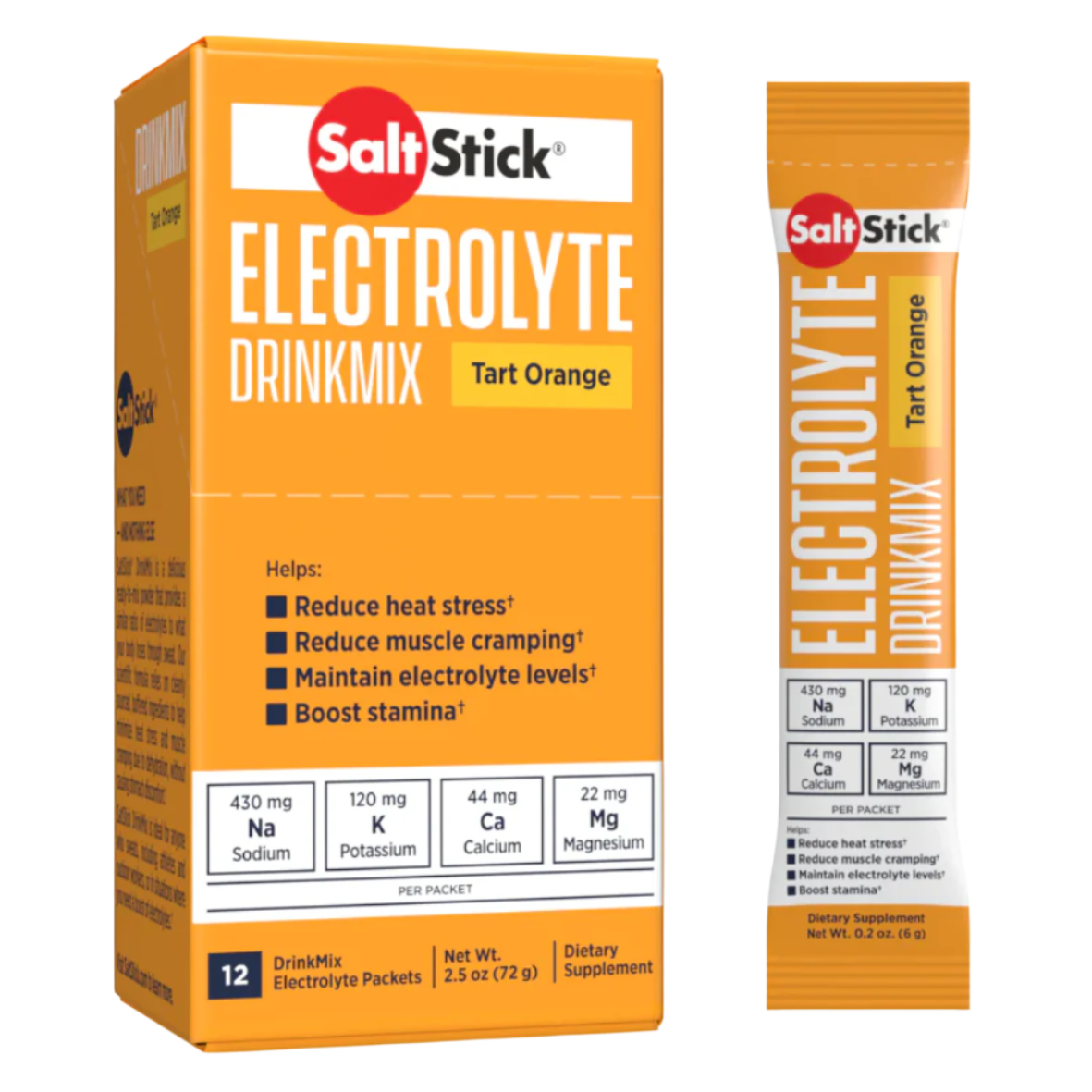 SaltStick Electrolyte Drink Mix Tart Orange flavour