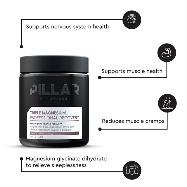 Pillar Performance Triple Magnesium Tablets 