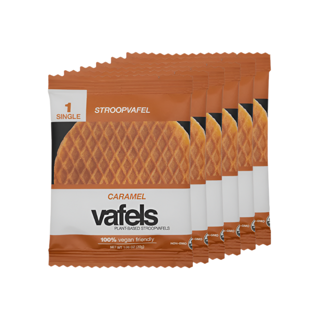 Vafels - Stroopvafels - Caramel (30g) - 6 Pack