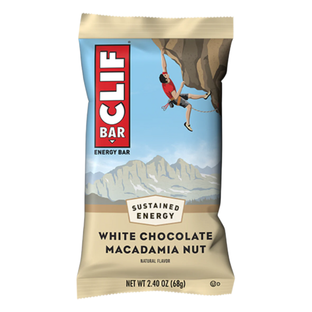 Clif Bar - Energy Bars - White Chocolate Macadamia Nut 68g