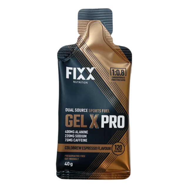 Fixx Nutrition - Gel X Pro - Coldbrew Espresso (75mg caffeine)