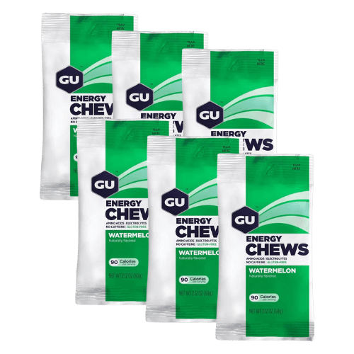 GU Energy - Energy Chews - Watermelon - 6 Pack