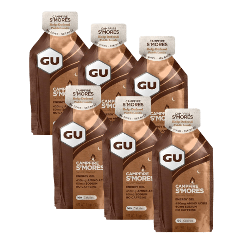 GU Energy - Energy Gels - Campfire Smores - 6 Pack