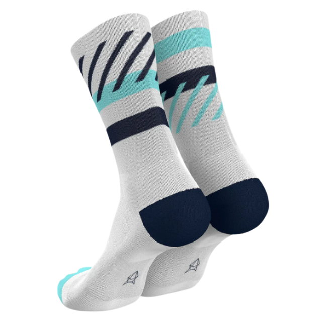 Incylence - Running Disrupts Long Sock - Navy Blue Mint  - 2