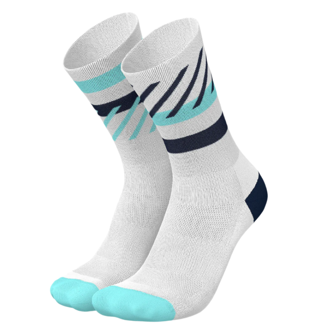 Incylence - Running Disrupts Long Sock - Navy Blue Mint