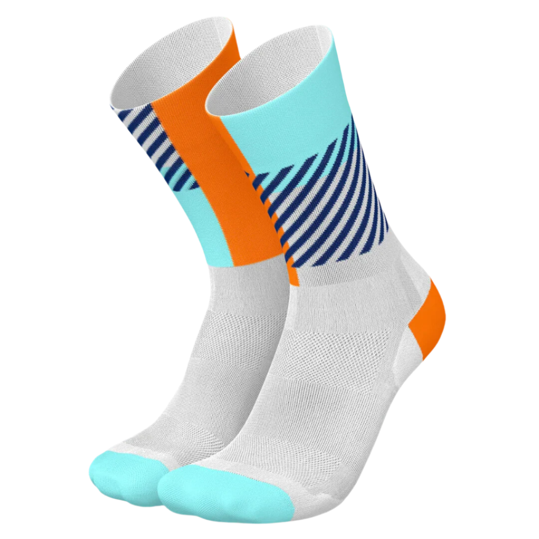 Incylence - Ultralight Districts Long Sock - Orange Mint