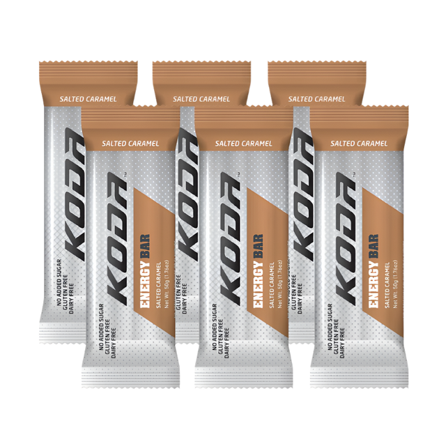 KODA Nutrition Salted Caramel Energy Bar (6 pack)