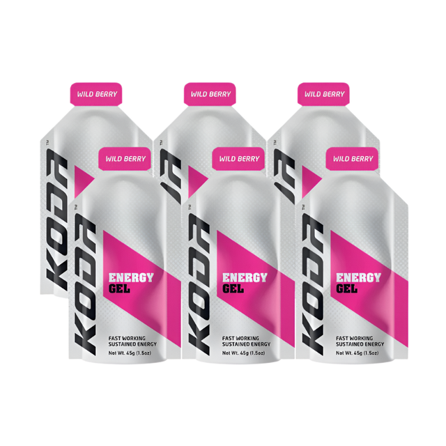 Koda Nutrition - Energy Gels - Wild Berry (45g) - 6 Pack