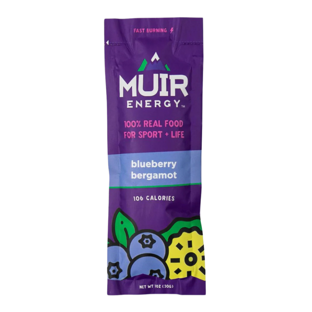 Muir Energy - Energy Gels - Blueberry Bergamot (30g)