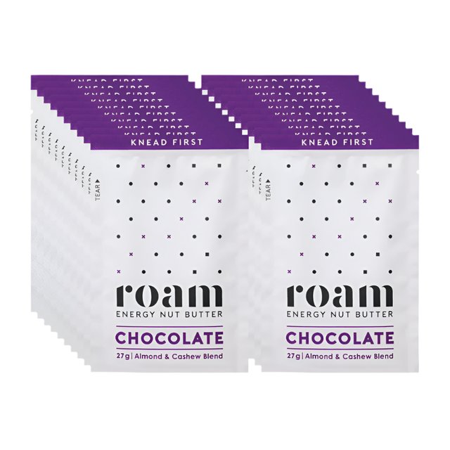 Roam - Chocolate Almond & Cashew Energy Nut Butter (27g) - 20 Pack