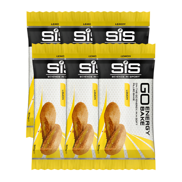 Science In Sport (SIS) - Go Energy Bake Bars - Lemon (50g) - 6 Pack