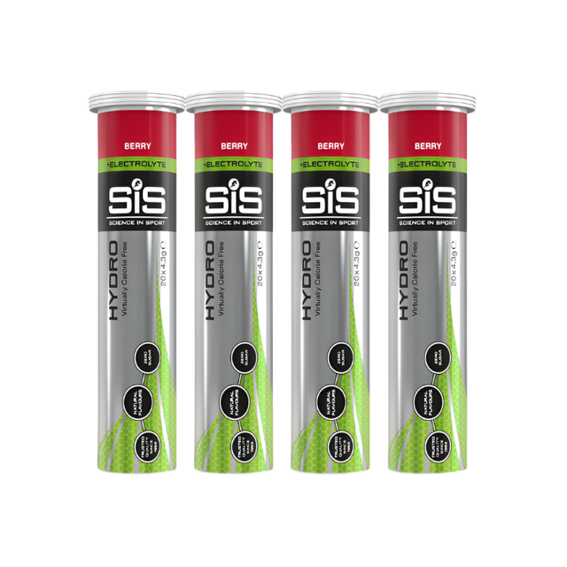 Science In Sport (SIS) - Go Hydro Tablets - Berry - Pack of 4