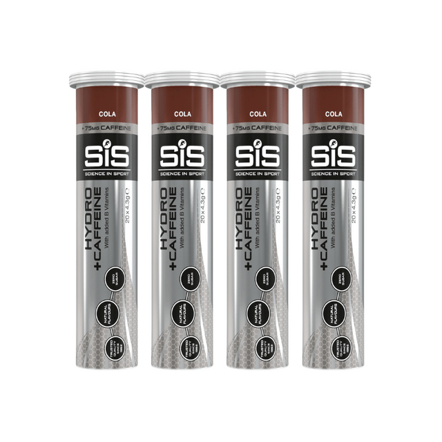 Science In Sport (SIS) - Go Hydro Tablets - Cola & Caffeine - 4 Pack