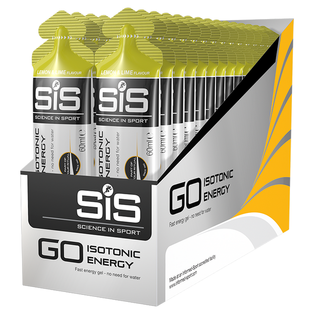 Science in Sport GO Isotonic Energy Gels Lemon & Lime (box of 30)