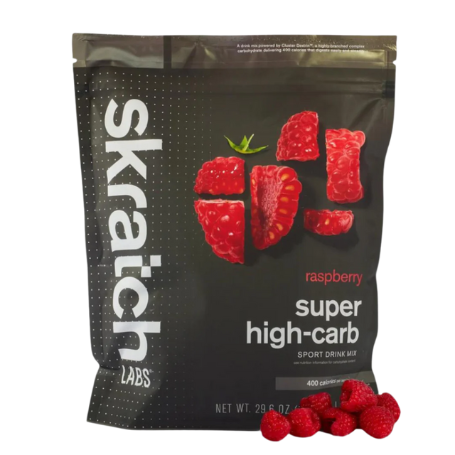 Skratch Labs - Super High-Carb Sport Drink Mix Pouch - Raspberry