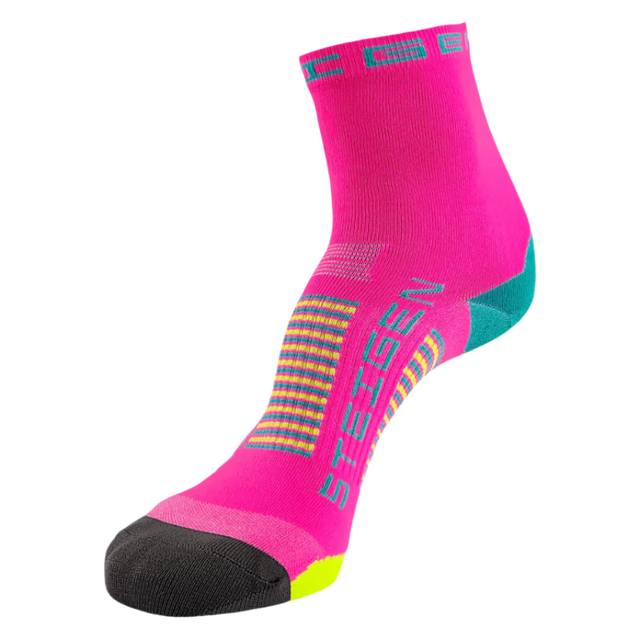 Steigen - Half Length Running Socks - Pink Candy