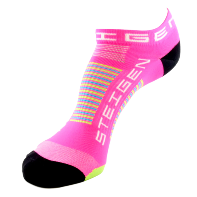 Steigen - Zero Length Running Socks - Pink Tutti Frutti