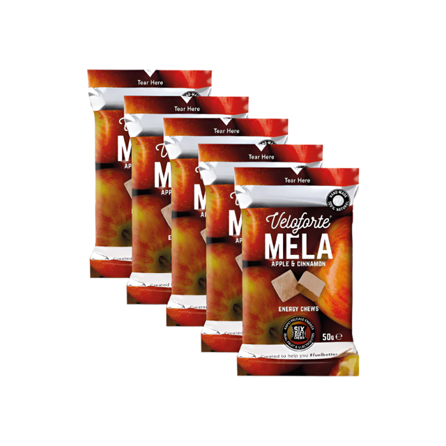 Veloforte - Energy Chews - Mela (Apple & Cinnamon) - 5 Pack