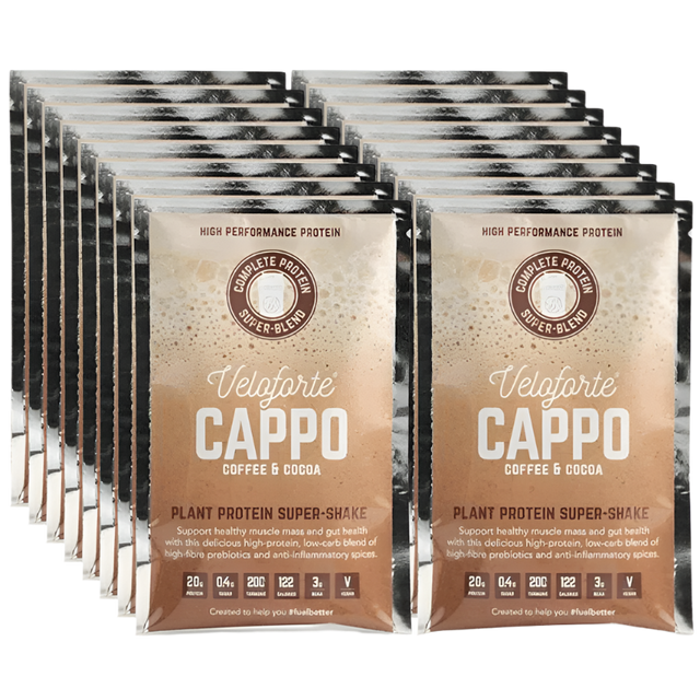 Veloforte - Cappo (Coffee & Cocoa) Protein Shake - Box of 16