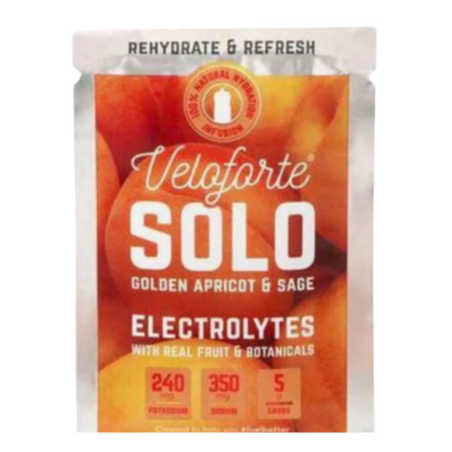 Veloforte - Solo (Golden Apricot & Sage) - Electrolyte Powder